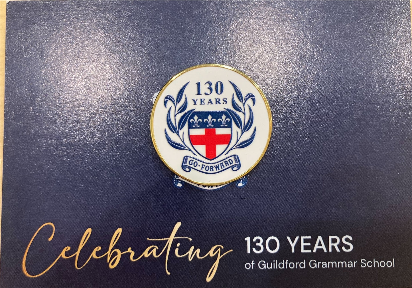 130 Year Commemorative Lapel pin